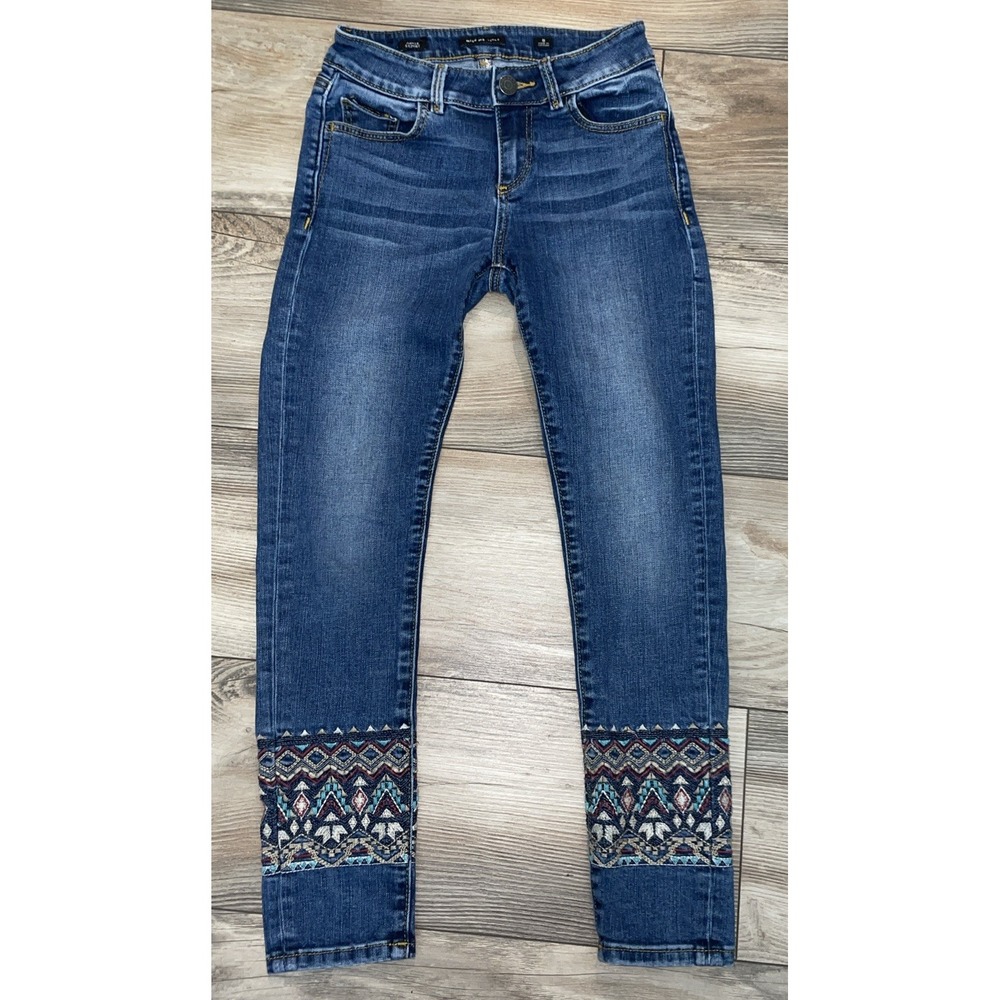 MISS ME Girls Skinny Jeans Size 8 Ankle Skinny